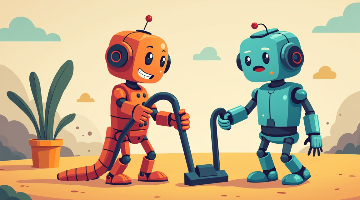qual melhor robo aspirador e passa pano - ilustração detalhada sobre qual melhor robo aspirador e passa pano
