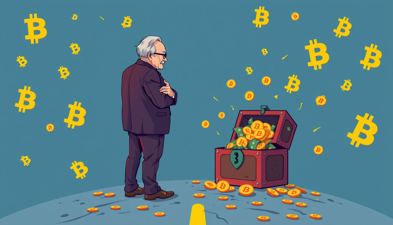 Unveiling the Hidden $760 Million Bitcoin Gamble That Warren Buffett Bypassed