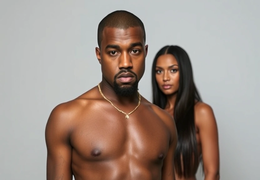 Representação visual de Kanye's New Controversy: Fans Alarmed by Bianca Censori's Sister's Topless Photo