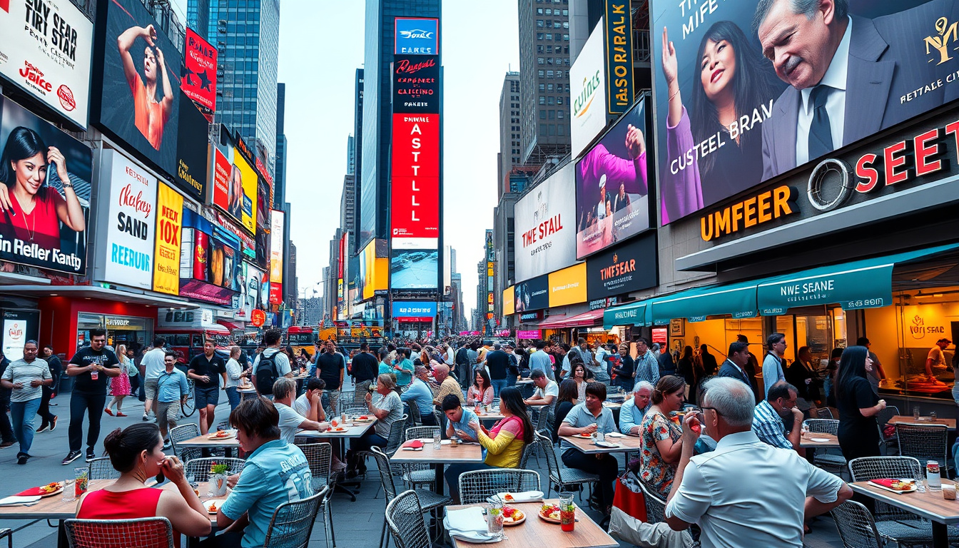 Top Lunch Spots in Times Square: Discover the Best Restaurants for a Midday Meal