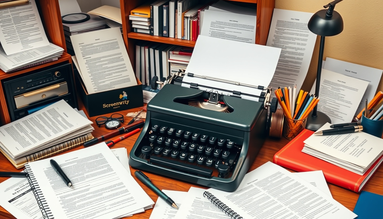 Top 10 <b>Screenplay Examples PDF</b>: Unlocking the Secrets to Successful Screenwriting’ style=’display: block; margin: auto; max-width: 100%; height: auto;’></p>
<h2>Key Takeaways</h2>
<ul>
<li>Screenplay examples provide valuable insights into successful writing techniques.</li>
<li>Understanding screenplay structure is crucial for effective storytelling.</li>
<li>Analyzing top screenplay examples reveals common elements of success.</li>
<li>Utilizing PDF screenplays can enhance learning and improve writing skills.</li>
<li>Mastering key screenwriting techniques can elevate your storytelling capabilities.</li>
</ul>
<h3>Introduction to Screenplay Examples</h3>
<p>In the world of filmmaking, understanding the structure and format of a screenplay is essential for aspiring writers and filmmakers alike. <b>Screenplay examples PDF</b> can be an invaluable resource for anyone looking to hone their craft and gain insights into the intricacies of screenwriting. These examples serve as blueprints, showcasing how successful scripts are laid out and the storytelling techniques employed by seasoned writers. By examining various <b>screenplay examples PDF</b>, you can learn about character development, dialogue style, scene transitions, and pacing, all of which are crucial for creating a compelling narrative. Whether you’re planning to write a feature film, short film, or a web series, utilizing these examples can elevate your writing and enhance your understanding of the screenwriting landscape.</p>
<h3>Importance of Screenplay Structure</h3>
<p>One of the fundamental pillars of successful screenwriting lies in understanding the importance of screenplay structure. Writers often seek <b>screenplay examples PDF</b> resources to analyze how various films are crafted, allowing them to see firsthand how structure influences storytelling. A well-structured screenplay not only helps maintain audience engagement but also ensures that the narrative flows smoothly. Traditional structures, such as the three-act format, provide a framework that guides writers through exposition, rising action, climax, and resolution. By studying <b>screenplay examples PDF</b> files, aspiring writers can glean valuable insights into pacing, character development, and plot progression. This knowledge is instrumental in crafting scripts that resonate with audiences and stand out in the competitive film industry.</p>
<blockquote><p>‘Screenplays are the blueprints to the building of film. Without a solid foundation, the structure may crumble.’ – Unknown</p></blockquote>
<p><a href=