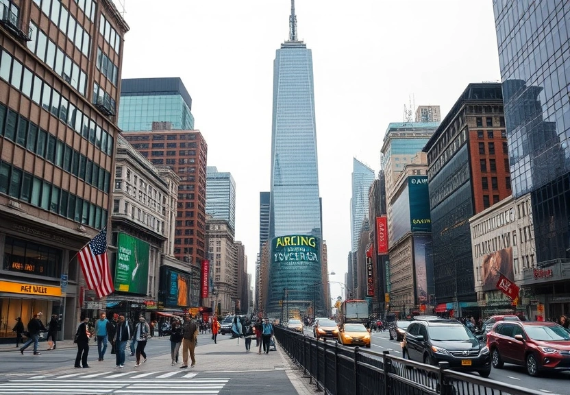 Representação visual de Menos turistas extranjeros están visitando Nueva York. Las empresas de la ciudad están sintiendo la presión.