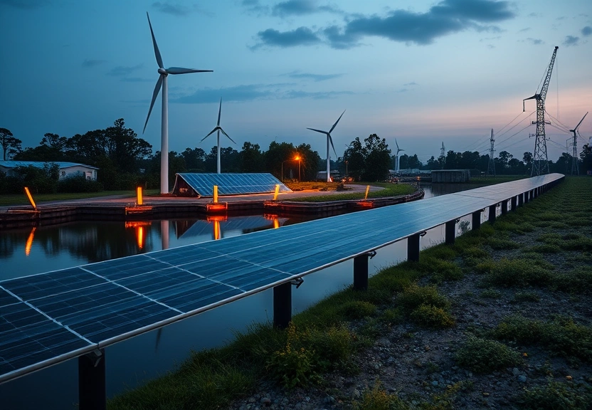 Representação visual de El futuro incierto de la energía limpia en Louisiana: ¿qué pasará sin subsidios federales?