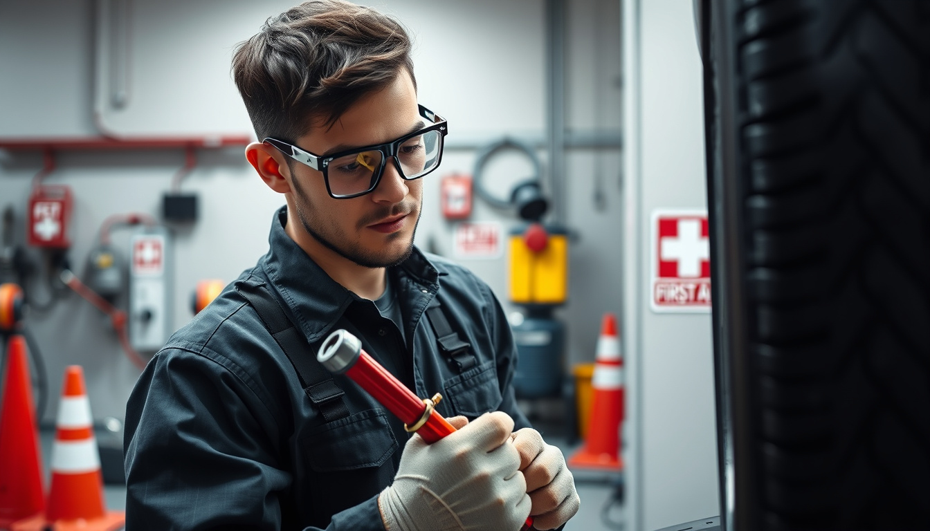 Safety Precautions to Take During Tire Repairs