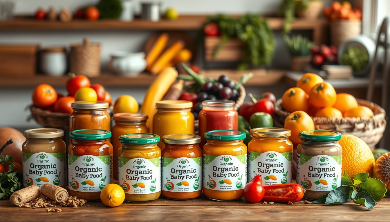 Organic Baby Food: Starting Off Right