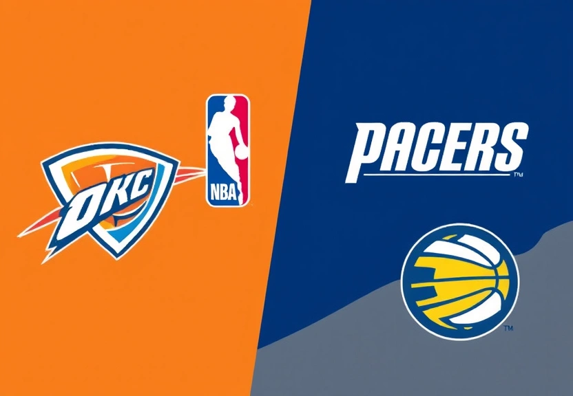 Representação visual de Atualizações ao Vivo: Thunder e Pacers se Enfrentam no Jogo 2 das Finais da NBA!