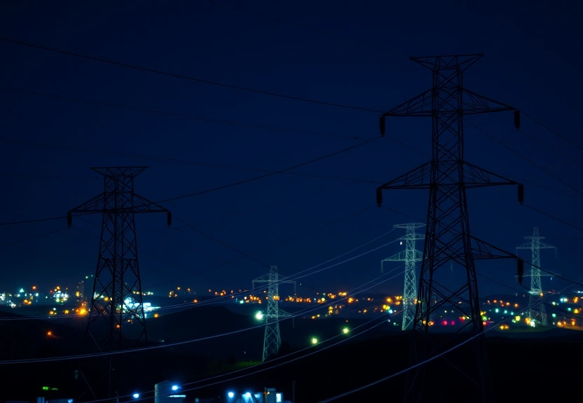 Representação visual de Great Britain's £24bn Energy Network Upgrade: What It Means for Your Bills