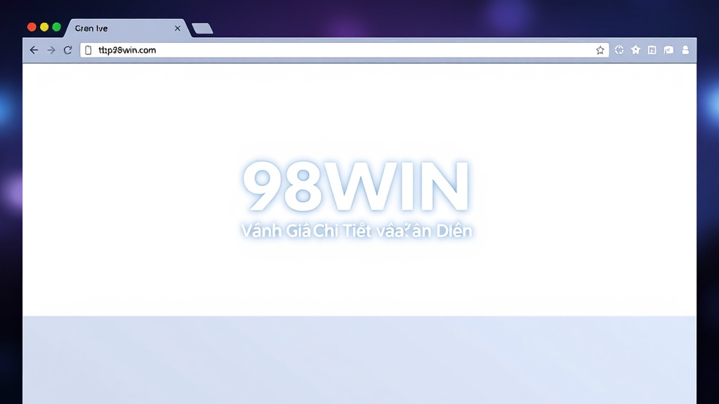 Khám Phá 98WIN com - Nền Tảng Giải Trí Đỉnh Cao, Đánh Giá Chi Tiết và Toàn Diện Khám Phá 98WIN com - Nền Tảng Giải Trí Đỉnh Cao, Đánh Giá Chi Tiết và Toàn Diện
