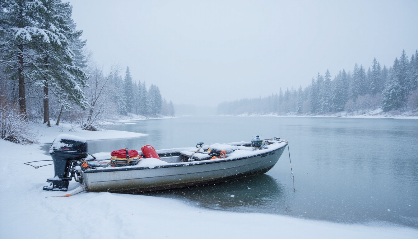 Winterizing Your Boat: Essential Tips for Cold-Weather Fishing Success