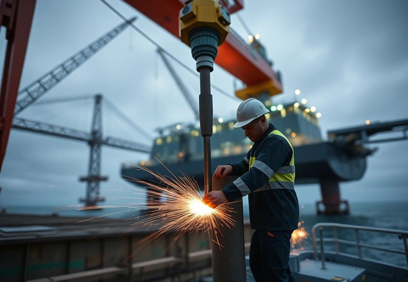 Representação visual de Milestone Achieved: First Steel Cut for Belgium's Offshore Energy Hub