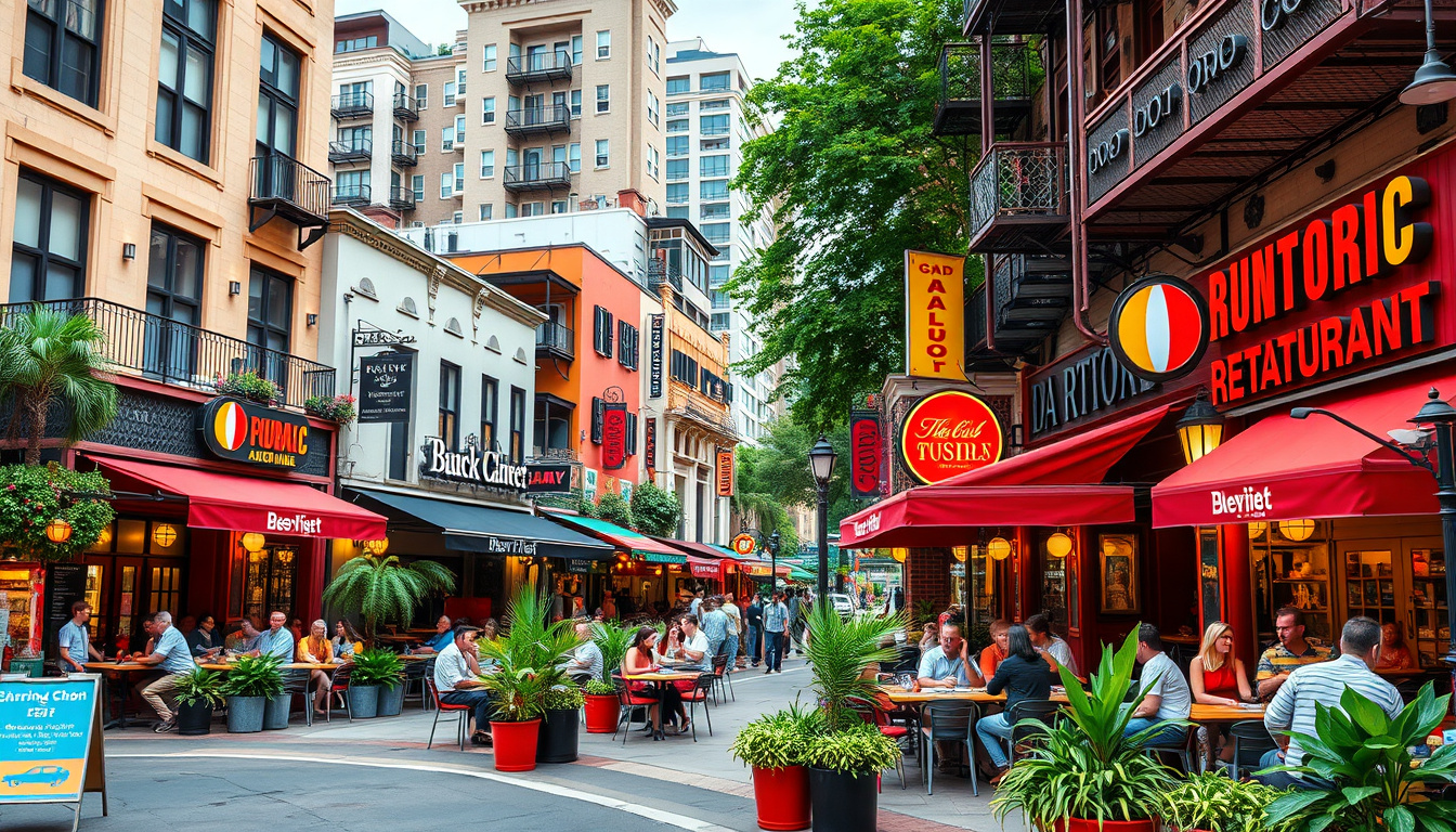 3. Iconic Restaurants Within Walking Distance