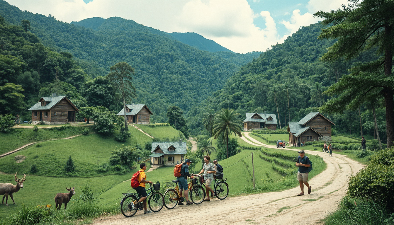 Découvrez le<b> Tourisme Responsable</b> : Voyagez en Harmonie avec la Planète’ style=’display: block; margin: auto; max-width: 100%; height: auto;’></p>
<h2>Points à retenir</h2>
<ul>
<li>Le<b> tourisme responsable</b> favorise un impact positif sur l’environnement et les communautés locales.</li>
<li>Il repose sur des principes tels que le respect de la culture locale et la conservation des ressources naturelles.</li>
<li>Les voyageurs peuvent bénéficier de connexions plus authentiques et d’expériences enrichissantes.</li>
<li>Choisir des destinations responsables implique de privilégier des lieux qui pratiquent la durabilité environnemenale.</li>
<li>Le futur du<b> tourisme responsable</b> est prometteur, tant au Canada qu’à l’international, avec une prise de conscience croissante.</li>
</ul>
<h3>Qu’est-ce que le<b> tourisme responsable</b> ?</h3>
<p>Le <b>tourisme responsable</b> est une approche qui vise à minimiser l’impact négatif des voyages sur l’environnement et les communautés locales, tout en maximisant les bénéfices économiques et culturels pour ces dernières.</p>
<p>Cette philosophie encourage les voyageurs à adopter des comportements respectueux, tels que choisir des hébergements écoresponsables, utiliser des moyens de transport durables, et soutenir les artisans locaux.</p>
<p>En intégrant le concept de <b>tourisme responsable</b>, les voyageurs peuvent non seulement enrichir leur expérience, mais aussi contribuer au développement durable des destinations visitées.</p>
<p>Cela permet de préserver les ressources naturelles et de respecter les cultures locales, tout en favorisant une économie touristique qui profite équitablement à tous.</p>
<h3>Les principes fondamentaux du<b> tourisme responsable</b></h3>
<p>Le<b> tourisme responsable</b> repose sur des principes clés qui visent à minimiser l’impact environnemental et social des voyages, tout en maximisant les bénéfices pour les communautés locales.</p>
<p>Premièrement, il est crucial de respecter la culture et les traditions des populations autochtones.</p>
<p>Cela signifie s’engager avec respect, apprendre leur langue et leurs coutumes, et éviter les comportements jugés offensants.</p>
<p>De plus, le<b> tourisme responsable</b> encourage la protection de l’environnement par le biais de pratiques durables, comme la réduction des déchets, l’utilisation de ressources renouvelables et la préservation des habitats naturels.</p>
<p>Enfin, soutenir les entreprises locales, que ce soit en choisissant des hébergements gérés par des habitants ou en consommant des produits locaux, est essentiel pour favoriser une économie durable dans les destinations visitées.</p>
<p>En adoptant ces principes, les voyageurs peuvent contribuer à un<b> tourisme responsable</b> qui profite autant aux visiteurs qu’aux communautés locales.</p>
<blockquote><p>‘Voyager, c’est découvrir, mais c’est aussi respecter et protéger la planète qui nous offre tant de merveilles.’ – Anonyme</p></blockquote>
<h3>Les avantages du<b> tourisme responsable</b> pour les voyageurs</h3>
<p>Le<b> tourisme responsable</b> présente de nombreux avantages tant pour les voyageurs que pour les destinations visitées.</p>
<p>Tout d’abord, il permet aux voyageurs de s’immerger pleinement dans la culture locale, en favorisant les interactions authentiques avec les habitants et en soutenant les artisans et commerces locaux.</p>
<p>En choisissant des options d’hébergement écologiques et des moyens de transport durables, les voyageurs réduisent leur empreinte carbone tout en découvrant des pratiques respectueuses de l’environnement.</p>
<p>De plus, le<b> tourisme responsable</b> encourage également la protection des sites naturels et du patrimoine culturel, garantissant que ces ressources précieux soient préservés pour les générations futures.</p>
<p>En adoptant une approche consciente et éthique du voyage, chacun peut contribuer à un développement durable qui bénéficie à l’ensemble de la communauté, tout en enrichissant leur propre expérience de voyage.</p>
<p><a href=
