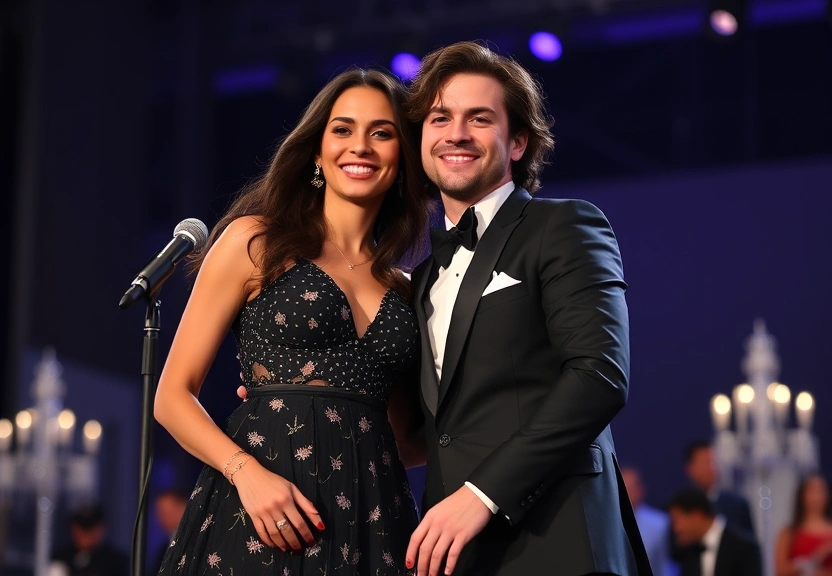Representação visual de Olivia Rodrigo and Conan Gray Celebrate Friendship on Stage at Gov Ball 2025