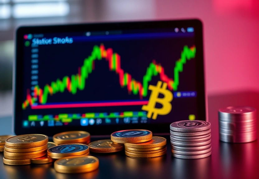 Cryptocurrency Stocks To Follow Today 1 Representação visual de Cryptocurrency Stocks To Follow Today