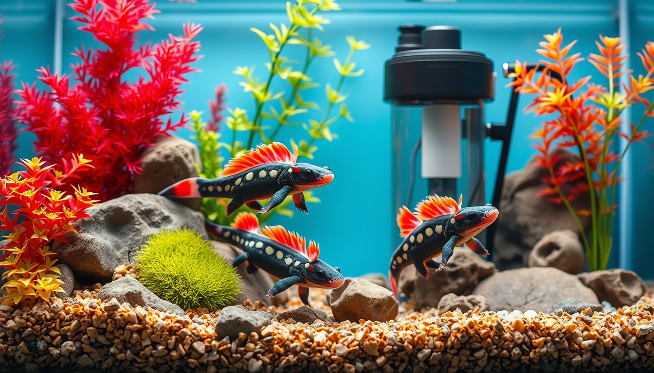 Top Recommended Filter Brands for Axolotl Habitats