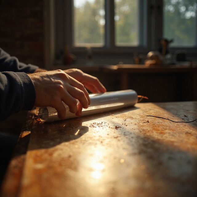 LED tube installation with rewiring