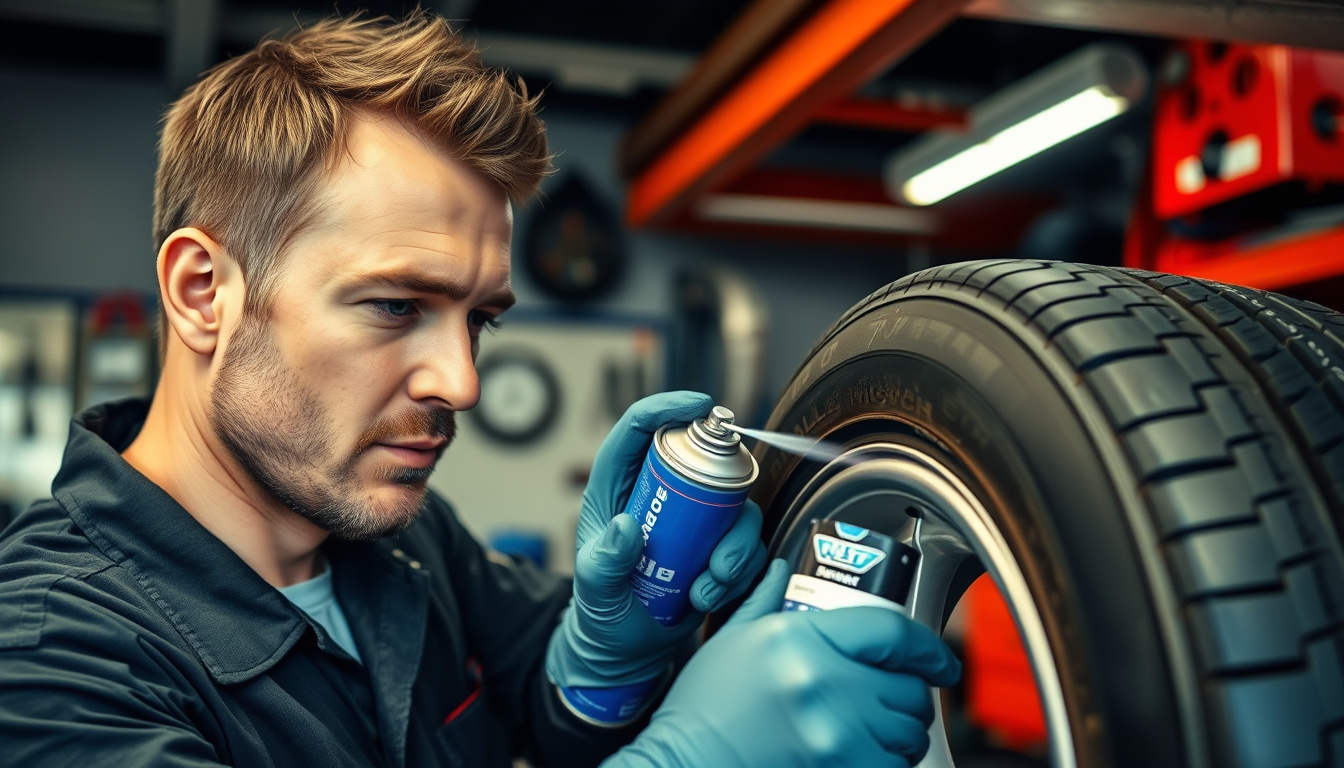 How to Apply<b> Tire Sealant</b> Effectively’ style=’display: block; margin: auto; max-width: 100%; height: auto;’></p>
<h3><span class="ez-toc-section" id="How_to_Apply_Tire_Sealant_Effectively"></span>How to Apply<b> Tire Sealant</b> Effectively<span class="ez-toc-section-end"></span></h3>
<p>Applying<b> tire sealant</b> effectively can extend the life of your tires and prevent inconvenient flats.</p>
<p>To begin, ensure that your tires are clean and free from any debris.</p>
<p>Start by shaking the<b> tire sealant</b> container thoroughly to mix its contents.</p>
<p>Next, attach the nozzle to the valve stem of your tire, being cautious to avoid any loss of air pressure.</p>
<p>When you dispense the<b> tire sealant</b>, allow it to fill the tire while simultaneously rotating the tire to evenly distribute the sealant throughout.</p>
<p>After application, drive your vehicle for a few minutes—this will help the sealant coat the inner surface of the tire and seal any small punctures.</p>
<p>Remember to check your tire pressure regularly and reapply the sealant as necessary to maintain optimal performance.</p>
<p>By following these steps, you can ensure that your<b> tire sealant</b> works effectively and provides the protection you need against leaks.</p>
<h3><span class="ez-toc-section" id="Common_Misconceptions_About_Tire_Sealant"></span>Common Misconceptions About<b> Tire Sealant</b><span class="ez-toc-section-end"></span></h3>
<p>When it comes to maintaining your vehicle’s tires,<b> tire sealant</b> is often surrounded by various misconceptions that can lead to confusion among drivers.</p>
<div style="clear:both; margin-top:0em; margin-bottom:1em;"><a href="https://tiresonsale.net/inflating-car-tires/" target="_blank" rel="dofollow" class="udfdcc3052b55245fbdce04240db21996"><!-- INLINE RELATED POSTS 3/3 //--><style> .udfdcc3052b55245fbdce04240db21996 { padding:0px; margin: 0; padding-top:1em!important; padding-bottom:1em!important; width:100%; display: block; font-weight:bold; background-color:#eaeaea; border:0!important; border-left:4px solid #34495E!important; text-decoration:none; } .udfdcc3052b55245fbdce04240db21996:active, .udfdcc3052b55245fbdce04240db21996:hover { opacity: 1; transition: opacity 250ms; webkit-transition: opacity 250ms; text-decoration:none; } .udfdcc3052b55245fbdce04240db21996 { transition: background-color 250ms; webkit-transition: background-color 250ms; opacity: 1; transition: opacity 250ms; webkit-transition: opacity 250ms; } .udfdcc3052b55245fbdce04240db21996 .ctaText { font-weight:bold; color:inherit; text-decoration:none; font-size: 16px; } .udfdcc3052b55245fbdce04240db21996 .postTitle { color:#000000; text-decoration: underline!important; font-size: 16px; } .udfdcc3052b55245fbdce04240db21996:hover .postTitle { text-decoration: underline!important; } </style><div style="padding-left:1em; padding-right:1em;"><span class="ctaText">See also</span>  <span class="postTitle">The Ultimate Guide to Properly Inflating Car Tires for Optimal Safety and Performance</span></div></a></div><p>One common myth is that<b> tire sealant</b> is a permanent fix for tire punctures.</p>
<p>In reality, while<b> tire sealant</b> can provide a temporary solution by sealing small punctures and preventing air loss, it is not intended to replace proper tire repair or replacement.</p>
<p>Additionally, some believe that<b> tire sealant</b> can be used on all types of tires; however, this is not always the case, as certain tire types, such as those with a sidewall cut, may not benefit from sealant.</p>
<p>Another misconception is that using<b> tire sealant</b> will automatically void a tire’s warranty.</p>
<p>While it’s essential to check manufacturer guidelines, many brands of<b> tire sealant</b> are compatible with most warranties when used correctly.</p>
<p>Understanding these common misconceptions about<b> tire sealant</b> can help drivers make informed decisions, maintain their vehicles effectively, and avoid unexpected issues on the road.</p>
<h2><span class="ez-toc-section" id="Frequently_Asked_Questions"></span>Frequently Asked Questions<span class="ez-toc-section-end"></span></h2>
<h3><span class="ez-toc-section" id="What_is_tire_sealant_and_how_does_it_work"></span>What is<b> tire sealant</b> and how does it work?<span class="ez-toc-section-end"></span></h3>
<p>Tire sealant is a liquid product that you can apply to your tires which helps to seal small punctures and leaks.</p>
<p>It works by coating the interior of the tire, and when a puncture occurs, the sealant forms a plug that seals the hole, preventing air loss.</p>
<h3><span class="ez-toc-section" id="What_are_the_different_types_of_tire_sealants_available"></span>What are the different types of<b> tire sealant</b>s available?<span class="ez-toc-section-end"></span></h3>
<p>There are primarily two types of<b> tire sealant</b>s: temporary sealants that are designed for emergency repairs and can be applied from a can, and permanent sealants that are used during tire installation.</p>
<p>Some sealants are latex-based while others are made from more effective synthetic compounds.</p>
<h3><span class="ez-toc-section" id="What_are_the_benefits_of_using_tire_sealant_for_my_vehicle"></span>What are the benefits of using<b> tire sealant</b> for my vehicle?<span class="ez-toc-section-end"></span></h3>
<p>Using<b> tire sealant</b> can provide several benefits, including reduced risk of flat tires, extended tire life, improved safety by maintaining optimal tire pressure, and saving on roadside assistance costs.</p>
<p>They can also help maintain better fuel efficiency.</p>
<h3><span class="ez-toc-section" id="How_do_I_apply_tire_sealant_effectively"></span>How do I apply<b> tire sealant</b> effectively?<span class="ez-toc-section-end"></span></h3>
<p>To apply<b> tire sealant</b>, first make sure your tire is clean and free from debris.</p>
<p>Shake the can of sealant, then attach it to the tire valve and dispense the recommended amount.</p>
<p>After applying, drive for a few minutes to allow the sealant to spread evenly inside the tire and seal any punctures.</p>
<h3><span class="ez-toc-section" id="What_are_some_common_misconceptions_about_tire_sealant"></span>What are some common misconceptions about<b> tire sealant</b>?<span class="ez-toc-section-end"></span></h3>
<p>A common misconception is that<b> tire sealant</b> is a permanent solution for flat tires.</p>
<p>In reality, it’s best used for temporary repairs and may not seal larger punctures.</p>
<p>Additionally, some believe that it can damage tires, but most modern sealants are formulated to be safe for tire materials.</p>
								</div>
							</div>
						</article>
												<div class="wf-row nextprev-post-wrapper">
							
	<nav class="navigation post-navigation" aria-label="Posts">
		<h2 class="screen-reader-text">Post navigation</h2>
		<div class="nav-links"><div class="nav-previous"><a href="https://tiresonsale.net/puncture-repair-guide/" rel="prev"><div class="nextprev-post prev"><h5 class="post-title"><i class="fas fa-angle-left"></i> Ultimate Puncture Repair Guide: Fix Your Tires Like a Pro </h5></div></a></div><div class="nav-next"><a href="https://tiresonsale.net/tire-rotation-schedule/" rel="next"><div class="nextprev-post prev"><h5 class="post-title"> Essential Tire Rotation Schedule: Maximize Your Tire Life and Performance <i class="fas fa-angle-right"></i></h5></div></a></div></div>
	</nav>						</div>
					</div>
											</div>
				</div>
			<div id="wf-sidebar" class="wf-col-lg-4 wf-col-md-12 wf-col-12">
	<div class="wf_widget-area">
		<aside id="search-1" class="widget widget_search"><h5 class="widget-title"><span></span>Search</h5><form role="search" method="get" class="search-form" action="https://tiresonsale.net/">
				<label>
					<span class="screen-reader-text">Search for:</span>
					<input type="search" class="search-field" placeholder="Search …" value="" name="s" />
				</label>
				<input type="submit" class="search-submit" value="Search" />
			</form></aside><aside id="archives-1" class="widget widget_archive"><h5 class="widget-title"><span></span>Archives</h5>
			<ul>
					<li><a href=