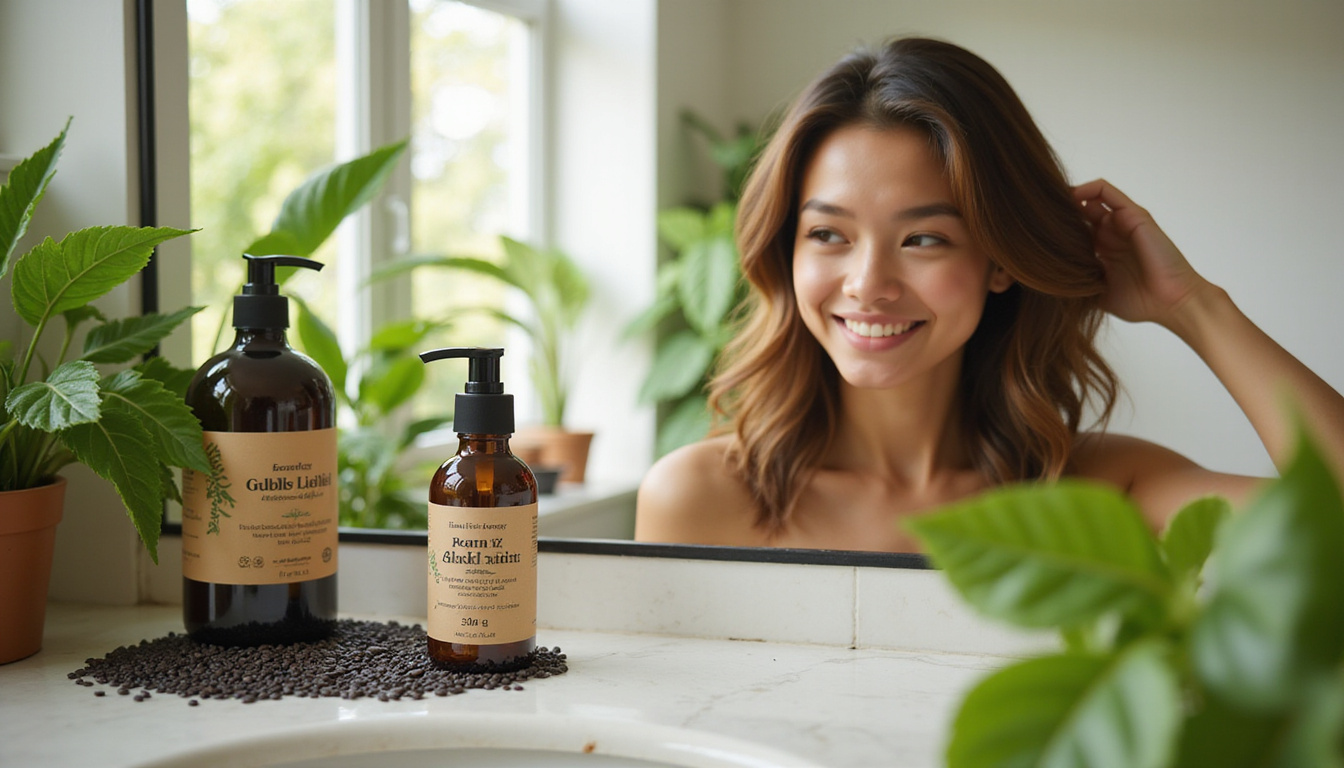 Revitalize Your Hair Naturally: The Benefits of Black Seed Oil Shampoo for Healthier, Shiner Locks!