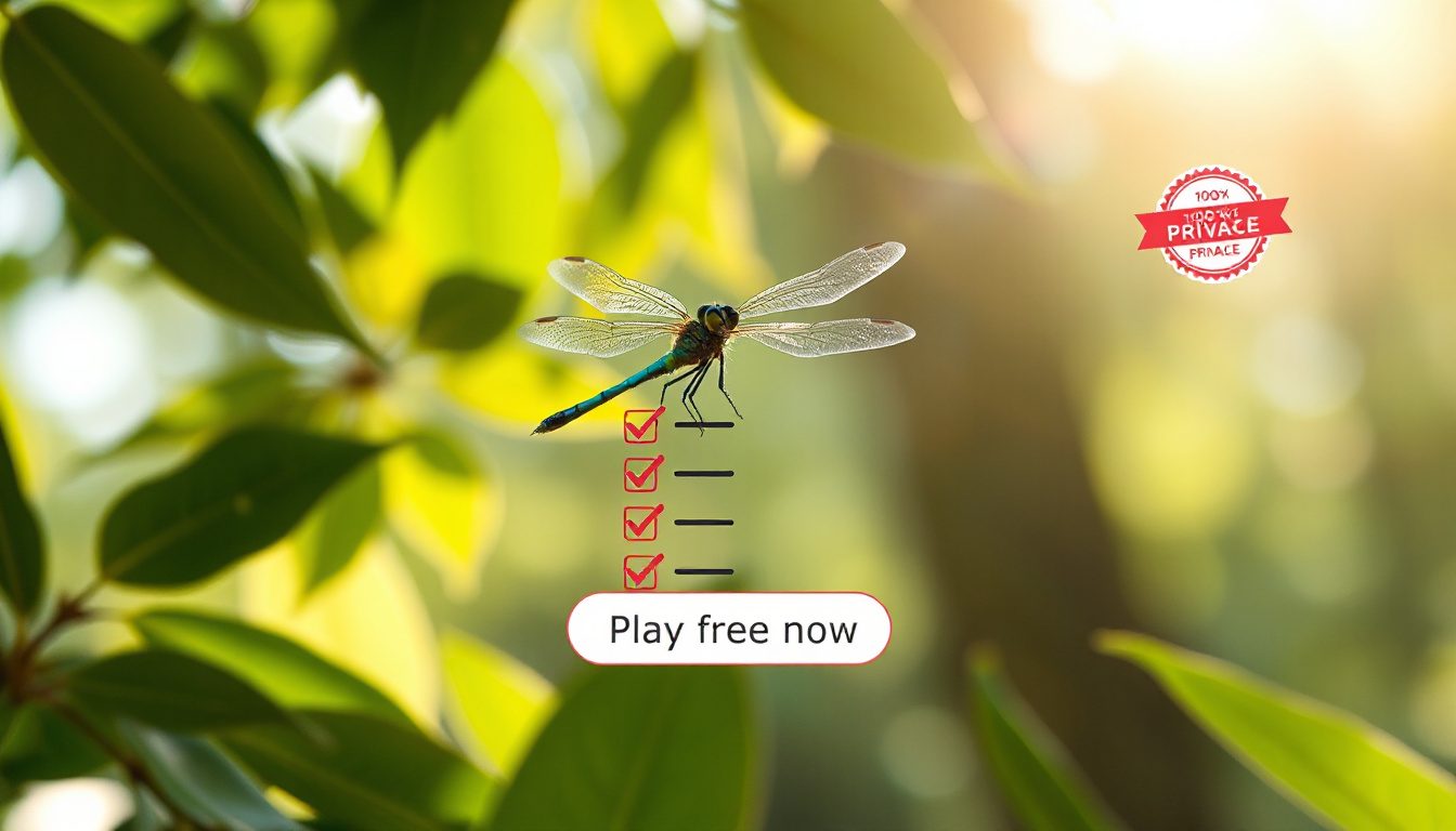 Dragonfly Crush: cómo elegir juegos que priorizan la privacidad usando una lista de verificación simple