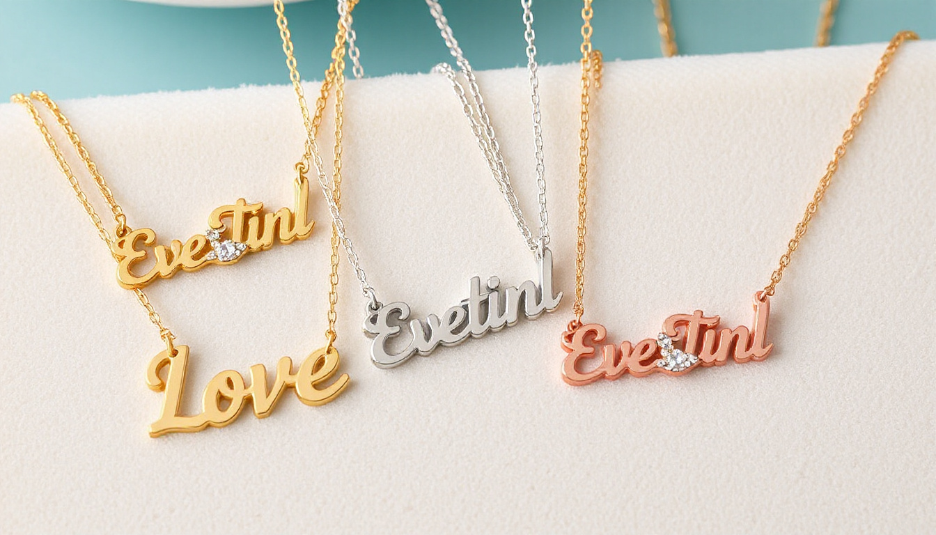 The Ultimate Guide to Custom Name Necklaces: Personalize Your Style Today!