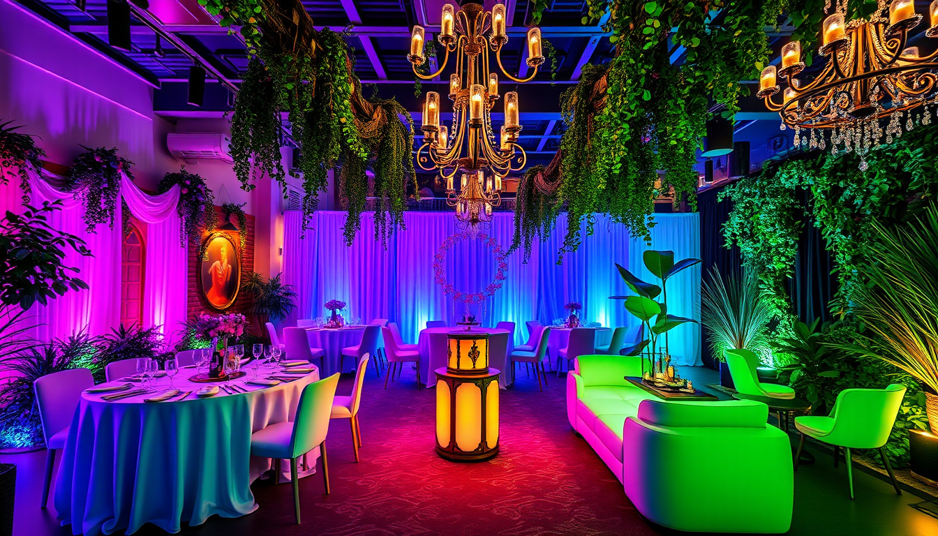 Unique Themes and Ambiences for Private Events