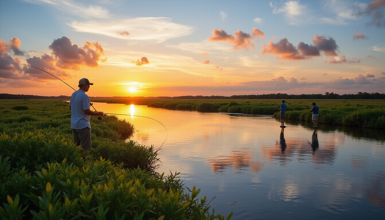 Mastering <b>Redfish Fishing Strategies in Gulf Coast Marshes</b> for a Bountiful Catch’ style=’display: block; margin: auto; max-width: 100%; height: auto;’></p><h2>Key Takeaways</h2><ul><li>Gulf Coast marshes provide a unique environment ideal for redfish fishing.</li><li>Choosing the right gear can significantly enhance your chances of a successful catch.</li><li>Utilizing effective techniques tailored to marsh conditions is crucial for catching redfish.</li><li>Understanding seasonal patterns helps determine the best times for fishing redfish.</li><li>Knowledge of the marsh habitat is key to mastering redfish fishing strategies.</li></ul><h3>Understanding the Habitat: Gulf Coast Marshes</h3><p>The Gulf Coast marshes offer a unique and vibrant ecosystem that serves as a crucial habitat for various marine species, including the highly sought-after redfish.</p><p>Understanding the habitat is essential for developing effective <b>redfish fishing strategies in Gulf Coast marshes</b>.</p><p>These brackish environments, characterized by shallow waters, dense vegetation, and varying salinity levels, provide ideal breeding grounds for baitfish and crustaceans—key food sources for redfish.</p><p>Anglers seeking to enhance their redfish fishing strategies should focus on tidal movements, as the changing water levels can significantly impact fish activity.</p><p>It’s also important to identify areas with submerged grass beds and oyster reefs that serve as ambush points for redfish.</p><p>Utilizing natural baits like shrimp or mullet, along with artificial lures that mimic local prey, can yield impressive results.</p><p>By aligning fishing techniques with the unique characteristics of the Gulf Coast marshes, anglers can maximize their chances of landing this prized fish.</p><h3>Essential Gear and Equipment for Successful Redfish Fishing</h3><p>When it comes to <b>redfish fishing strategies in Gulf Coast marshes</b>, the right gear and equipment can significantly enhance your chances of landing that trophy fish.</p><p>Start with a quality fishing rod and reel combo suited for saltwater fishing; a medium-heavy rod paired with a reel that has a smooth drag system will provide the backbone you need for battling these powerful fish.</p><p>Next, use braided fishing line with a tensile strength of at least 30 pounds, as this will give you the sensitivity required to feel subtle bites and the strength to reel in larger redfish.</p><p>Terminal tackle like a selection of weights, swivels, and hooks should not be overlooked; circle hooks are particularly effective for ensuring a solid hook set without deep hooking the fish.</p><p>Furthermore, having a variety of lures such as topwater plugs, spoons, and soft plastic baits can help tailor your approach based on the time of day and weather conditions.</p><p>Don’t forget your polarized sunglasses, which not only protect your eyes but also reduce glare on the water, allowing you to spot redfish more easily in the shallow waters of the marsh.</p><p>Lastly, a dependable tackle box or bag is essential for keeping your gear organized and easily accessible while you navigate the winding channels and wetlands of the Gulf Coast.</p><blockquote><p>‘You can’t put a limit on anything. The more you dream, the farther you get.’ — Mike Heller</p></blockquote><p><a href=