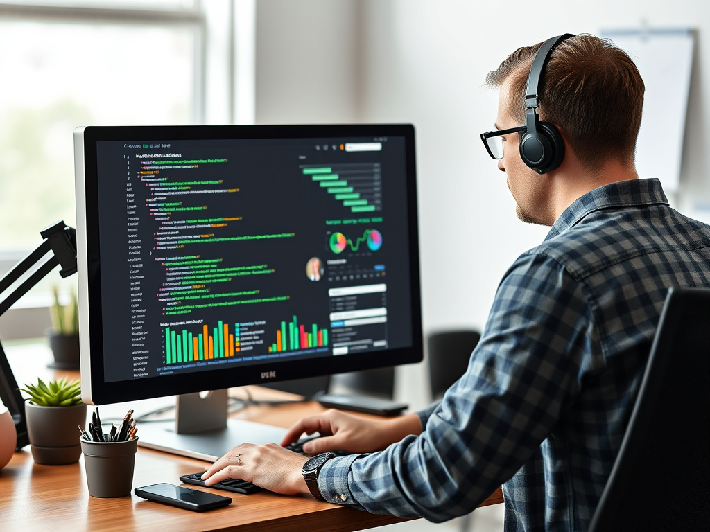 professional web developer optimizing website structure for SEO and SEM synergy