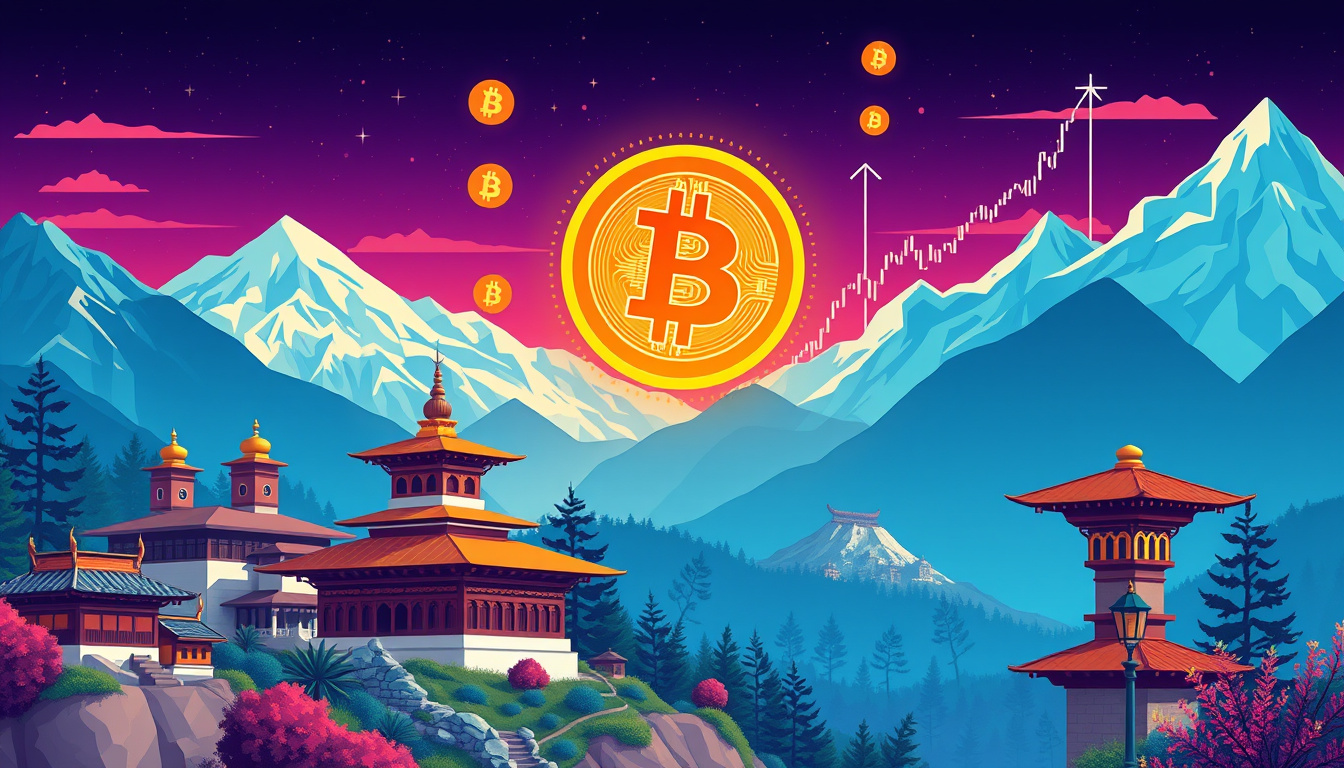 Bhutan Boosts Bitcoin Holdings: $23.61 Million BTC Deposit Amidst Record High Prices