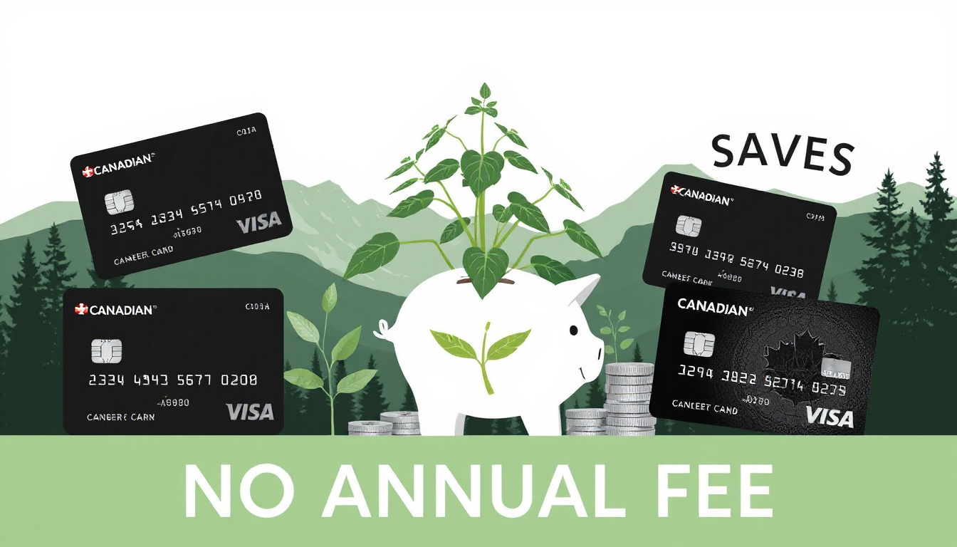 Top Canadian Credit Cards With No Annual Fee: Maximize Your Savings