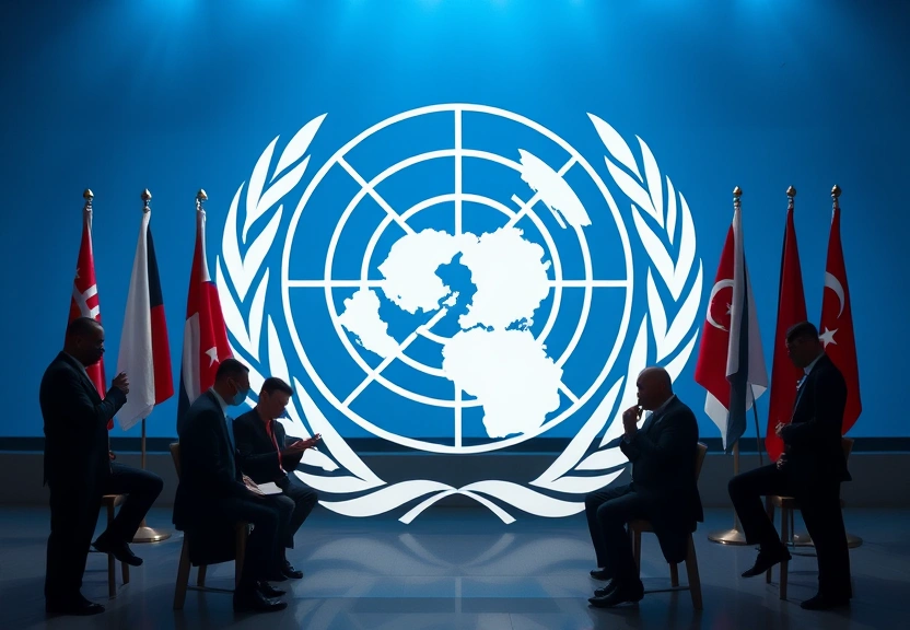 Representação visual de Irã ameaça retaliação se o Conselho de Segurança da ONU impor sanções no aniversário do acordo nuclear