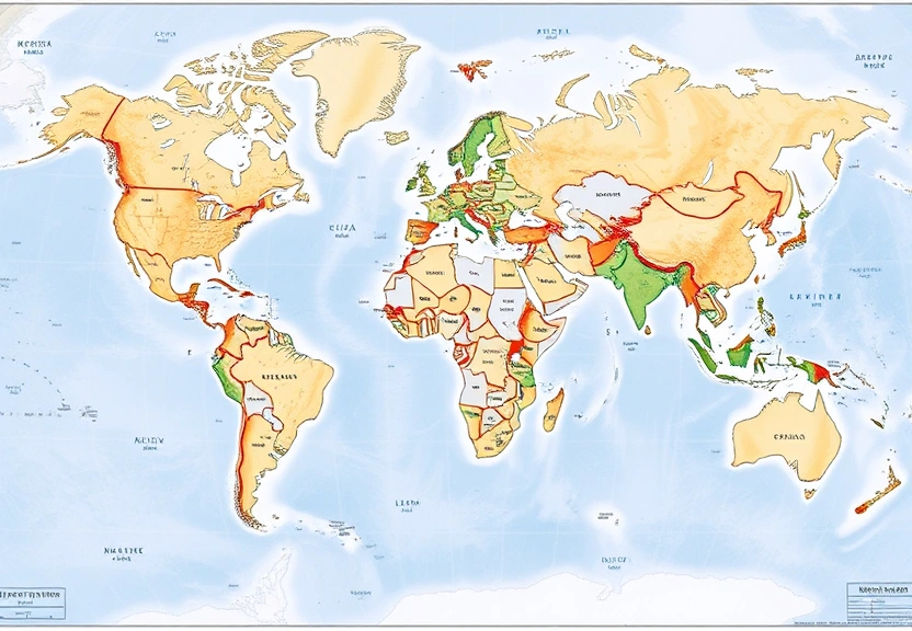 Representação visual de 35 Eye-Opening Maps That Will Transform Your Perspective on the World