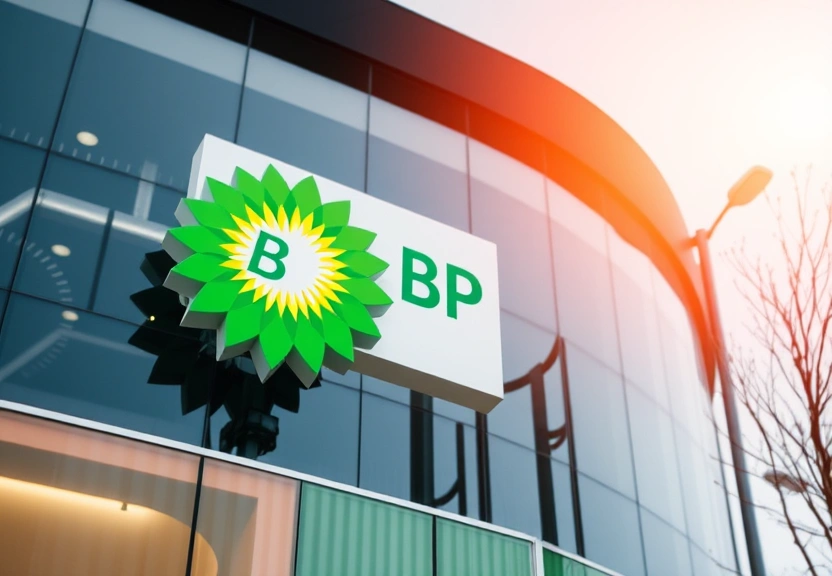 Representação visual de Novedades de negocios en vivo: El precio de las acciones de BP sigue en alza con la apertura positiva del FTSE