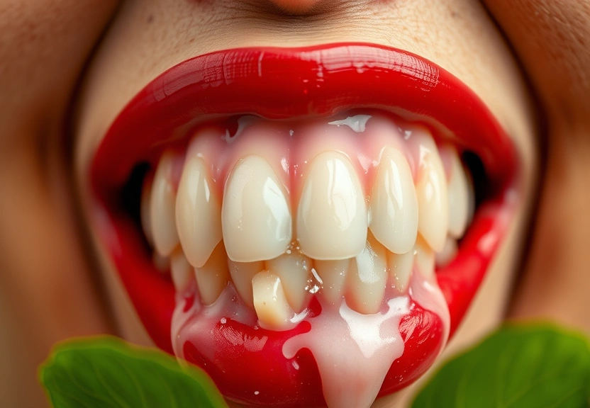 Representação visual de Morango do Amor: O Perigo Oculto que Pode Quebrar Seus Dentes!