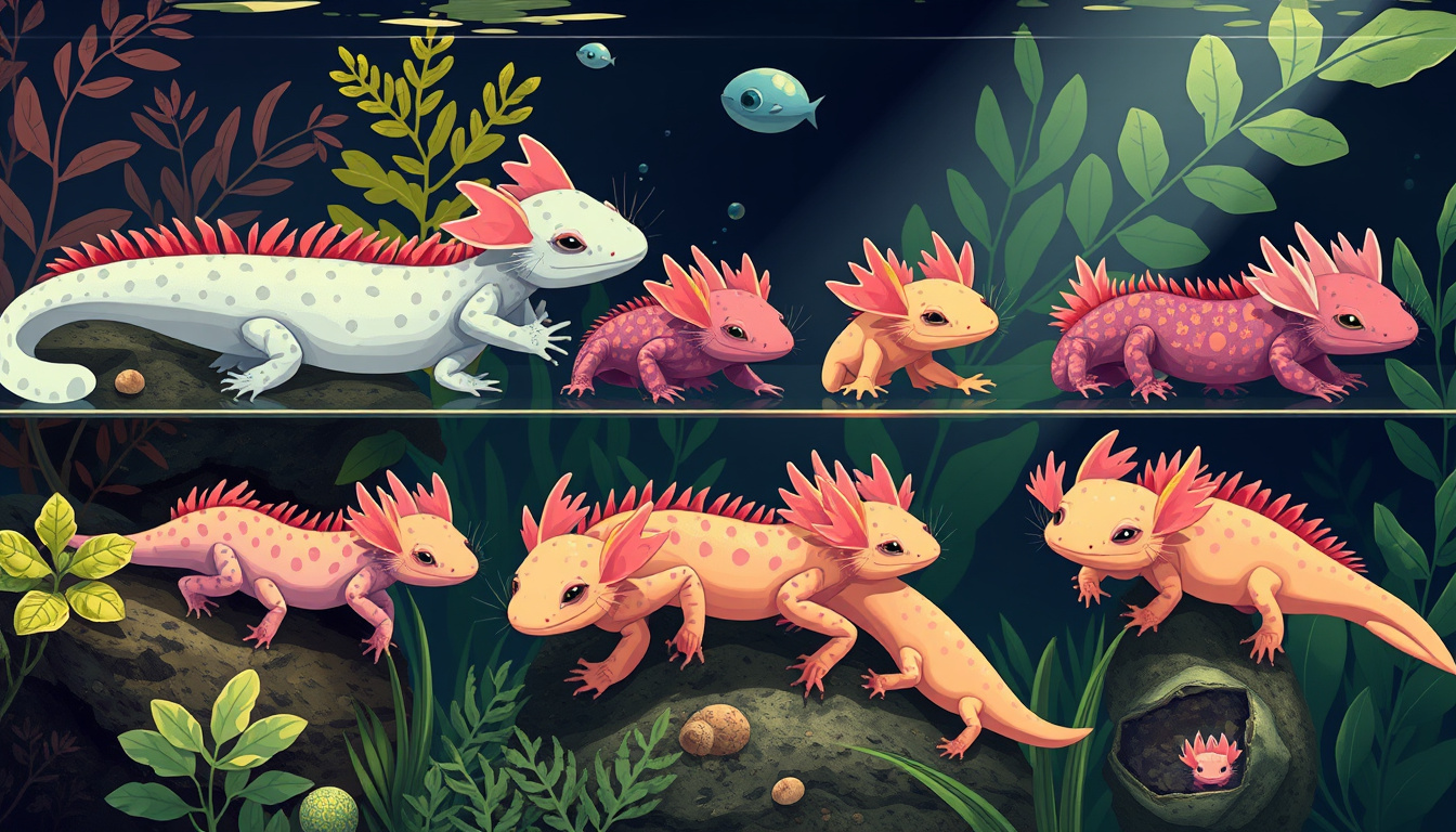 The Role of Hormones in Axolotl Development