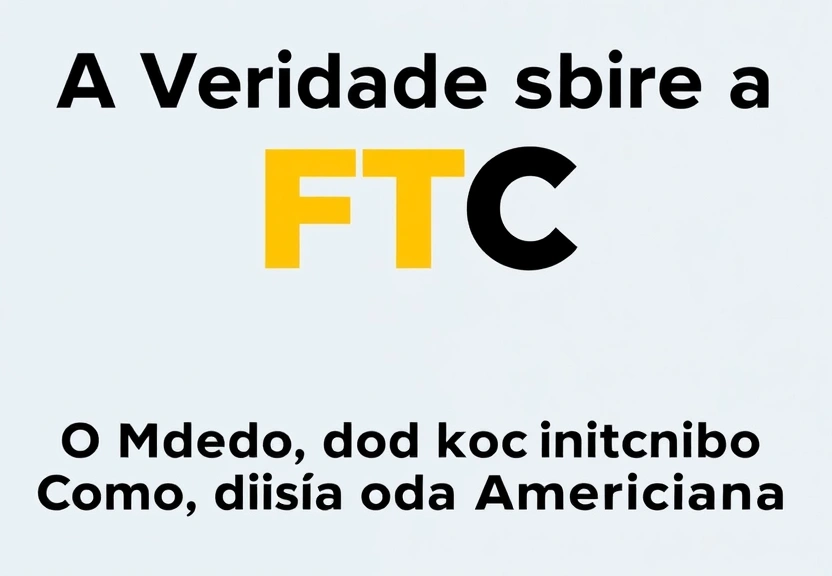Representação visual de A Verdade Sobre a FTC: O Medo do Internet Como Vilão da Família Americana