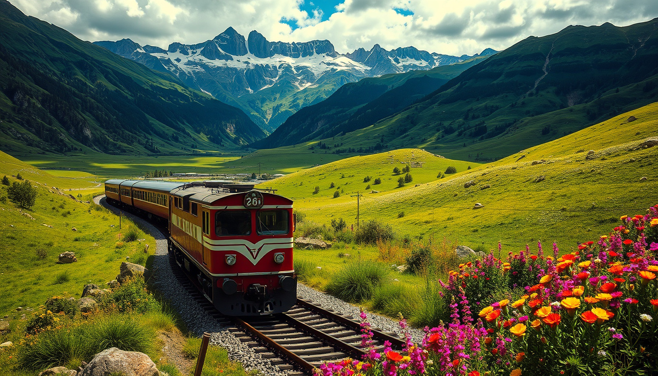 Scenic rail journeys