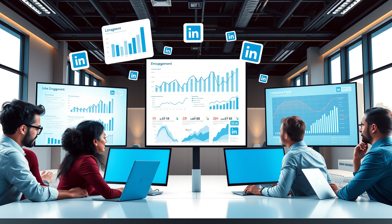 Analyzing Engagement Metrics to Improve Your LinkedIn Strategy