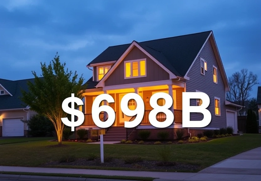 Representação visual de Home Sellers Confront Tough New Market as Listings Soar to $698B