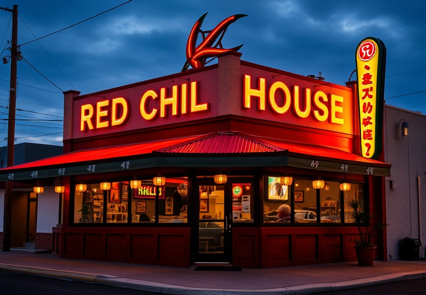 Representação visual de Descubra o Red Chilli House: A Delícia Chinesa de Albuquerque, NM