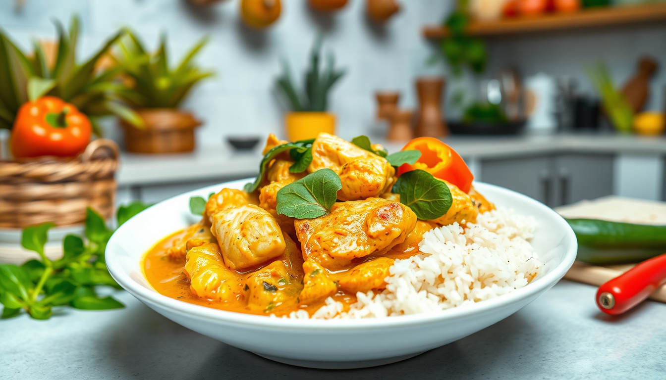 Quick & Easy Coconut Chicken Curry: A Healthy Takeout Alternative Under 30 Minutes