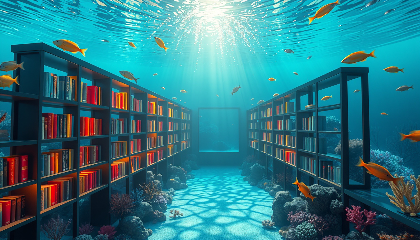 Swimming in Silence: Inside the World’s First Underwater Library