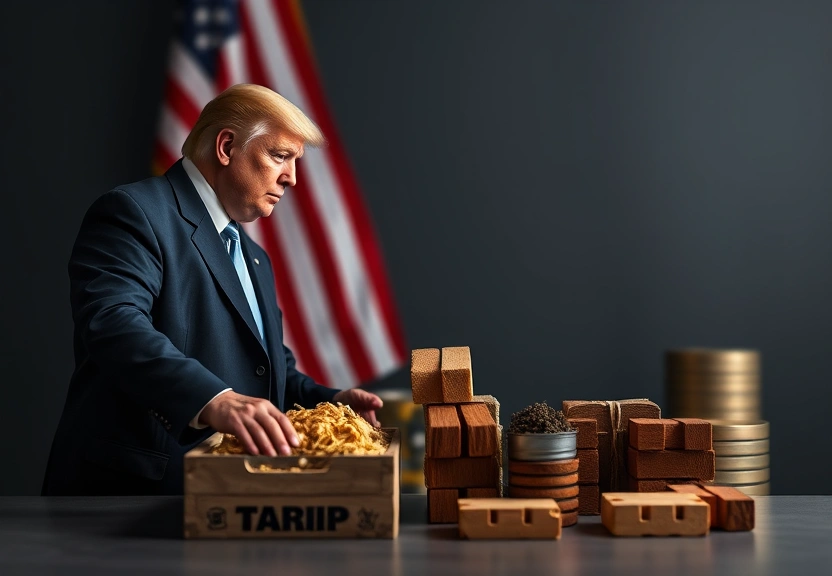 Representação visual de How Trump's Tariffs Could Unintentionally Benefit Americans: A Fair Approach