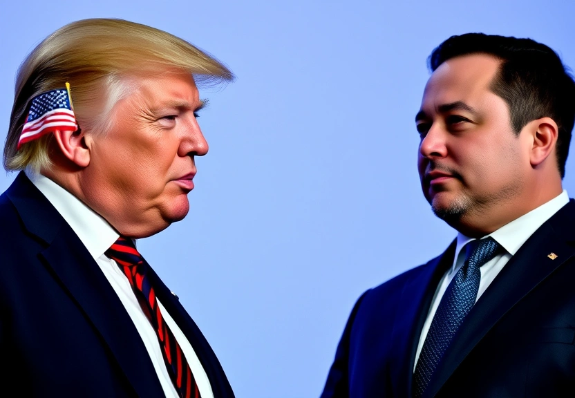 Representação visual de Trump y Musk se separan, una tregua arancelaria tambalea y despidos en Disney: Resumen de noticias empresariales
