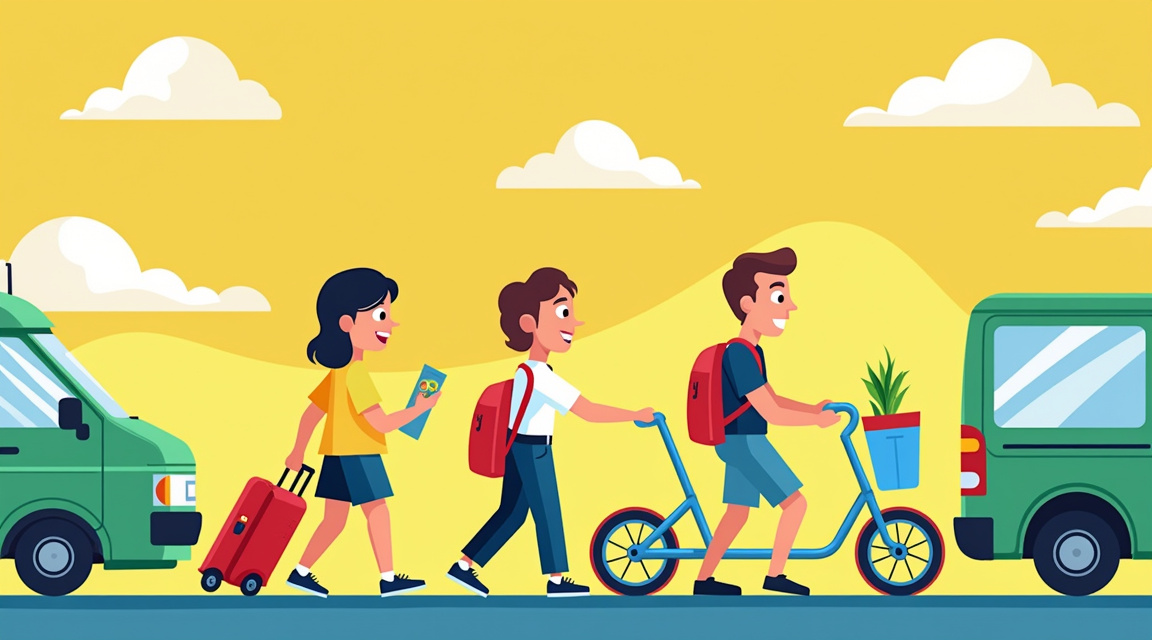 10 dicas para mochileiros de primeira viagem - ilustração informativa sobre 10 dicas para mochileiros de primeira viagem