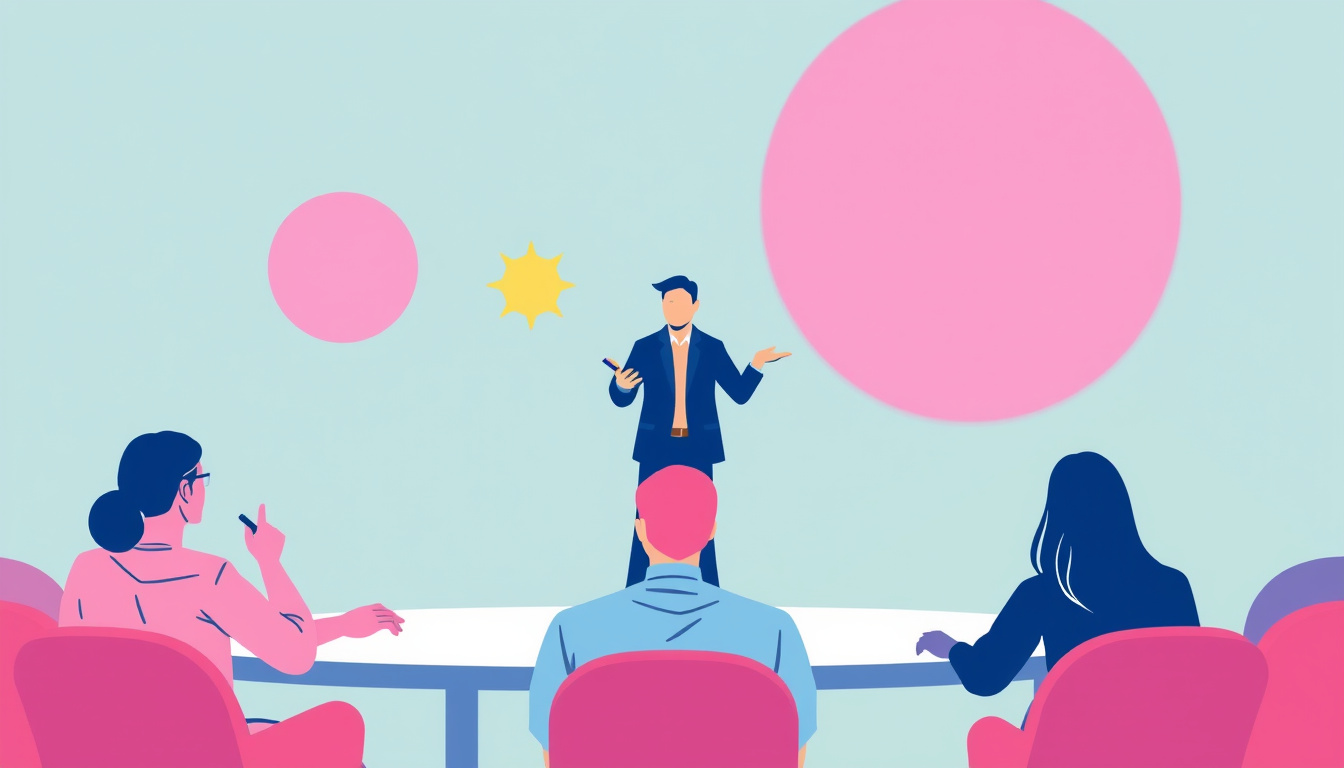  Dynamic group workshop with expert instructor, focused on personal growth —no extra words or line breaks