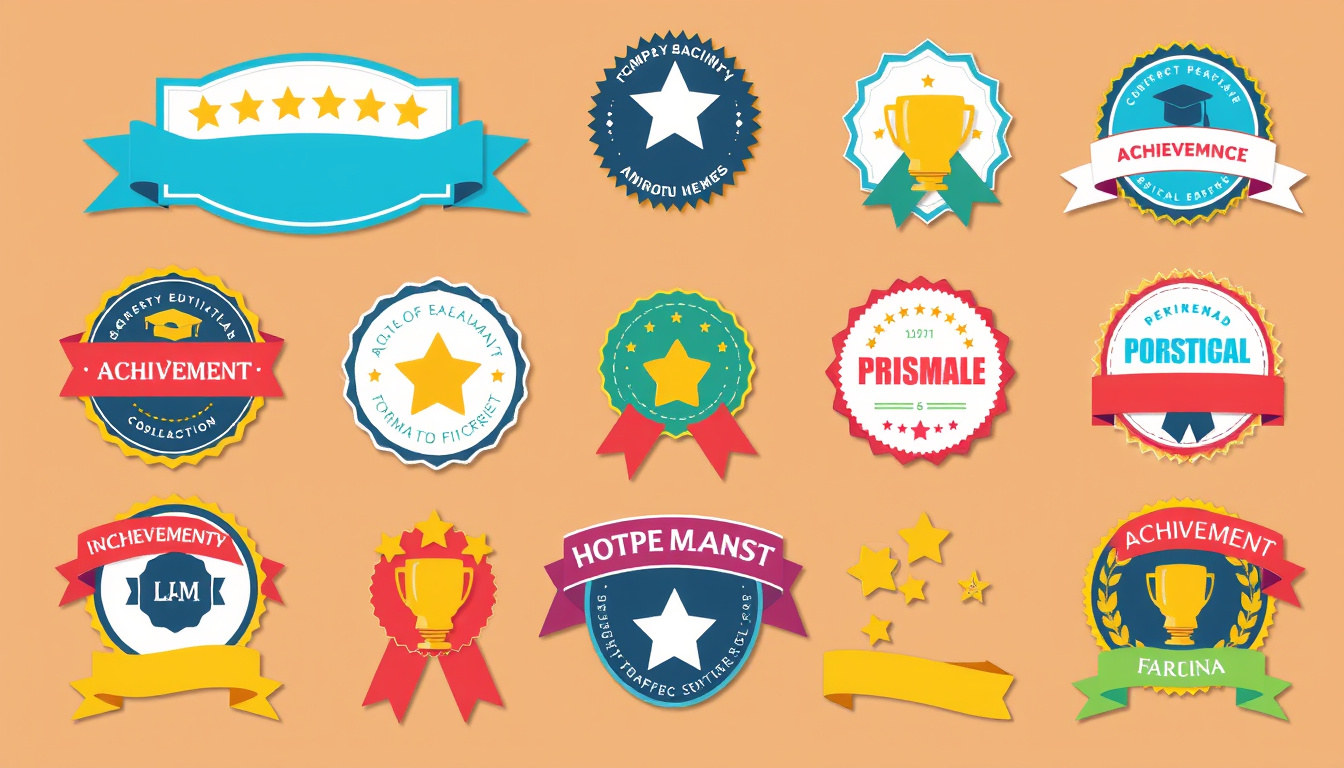 Enhance User Engagement: Discover Our New Pre-Made Badges for Recognizing Achievements!