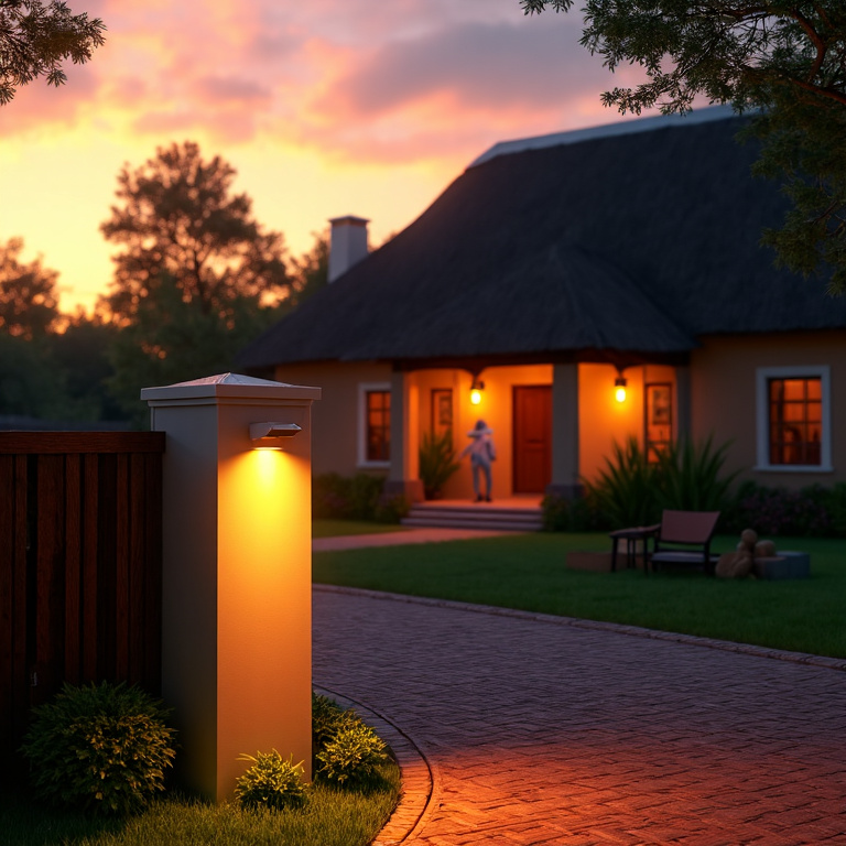 Outdoor Day-Night Sensor Lighting
