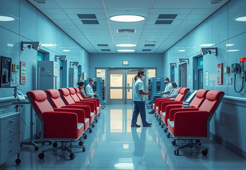 Representação visual de Mais de 750 hospitais nos EUA sofreram interrupções significativas após falha da CrowdStrike