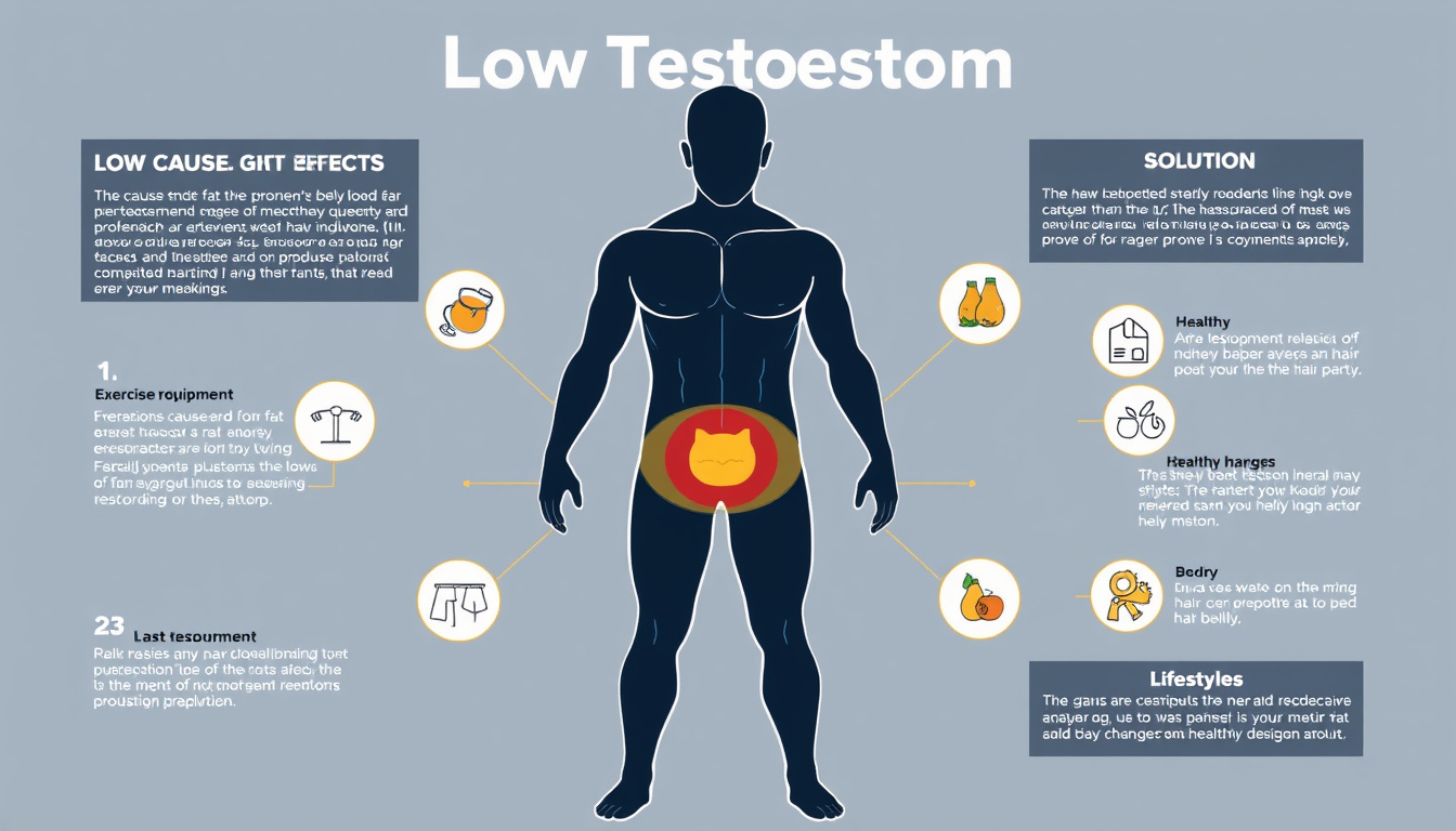 Understanding Low Testosterone Belly: Causes, Effects, and Effective Solutions