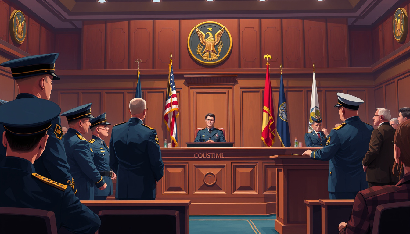 Types of Court Martial Cases
